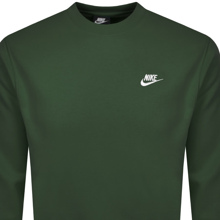 Dark green nike crewneck sweatshirt